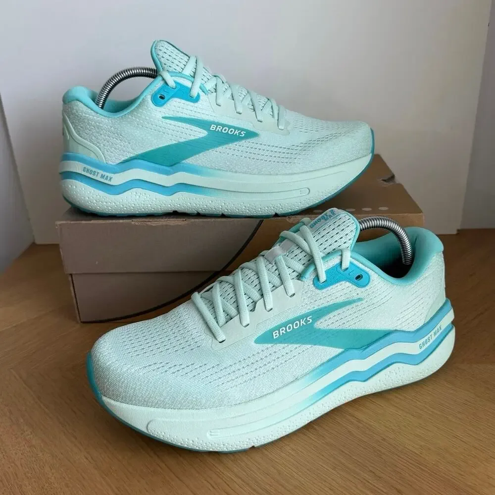 Brooks Ghost Max 2 ‘Honey Dew Blue’ Men Running Sneakers- SZ 10.5